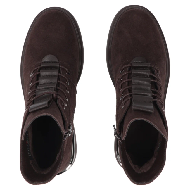 Leather ankle boots Filippo DBT8196/26 D BR brown