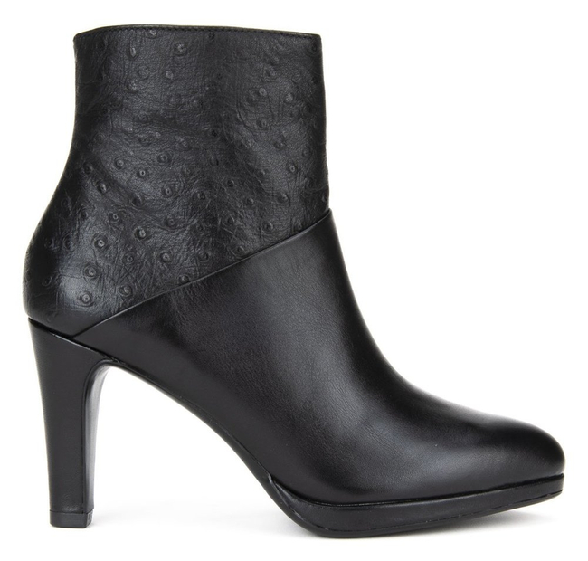 Booties Caprice 9-25304-23 060 Black Emu Comb