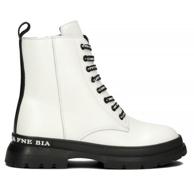 Leather ankle boots Filippo DBT3974/22 WH white