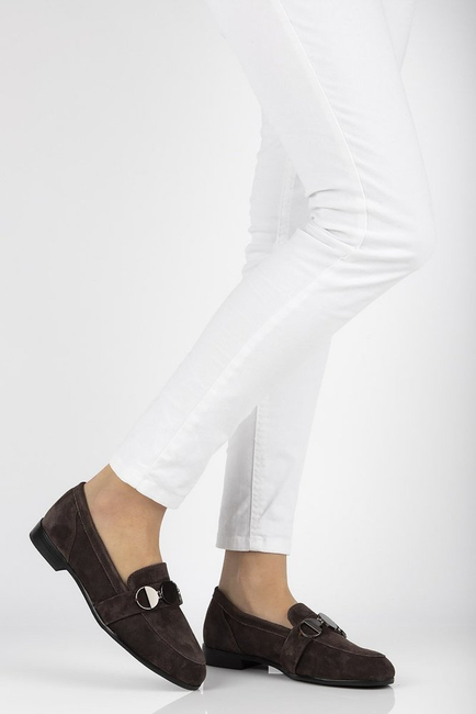 Leather loafers Filippo DP2148/21 BR brown