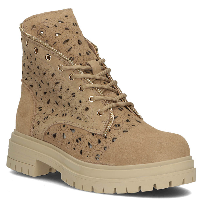 Leather Filippo boots DBT3716/22 BE beige