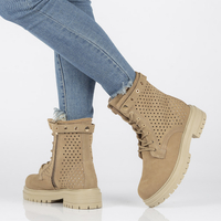 Leather Filippo boots DBT3716/22 BE beige