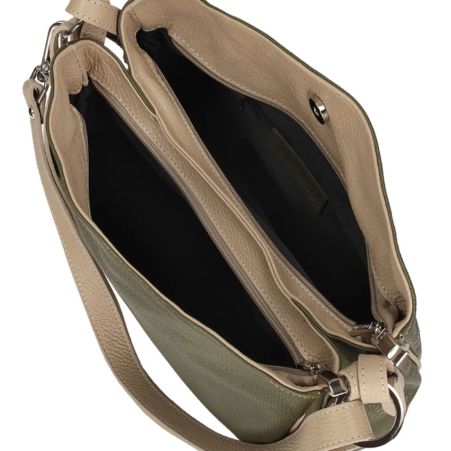 Handbag Toscanio Shopper Suede F22 green