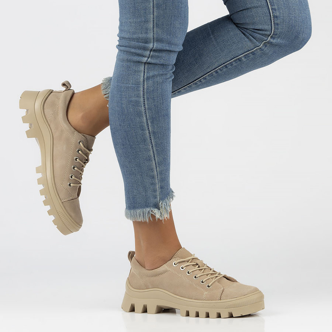 Leather shoes FILIPPO DP3522/22 BE beige