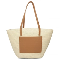 Beige basket bag willora