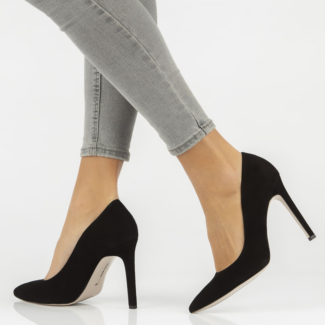 Leather pumps Bravo Moda 1254 Black