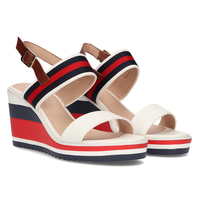 Wedge sandal Filippo DS2094/21 WH NV white