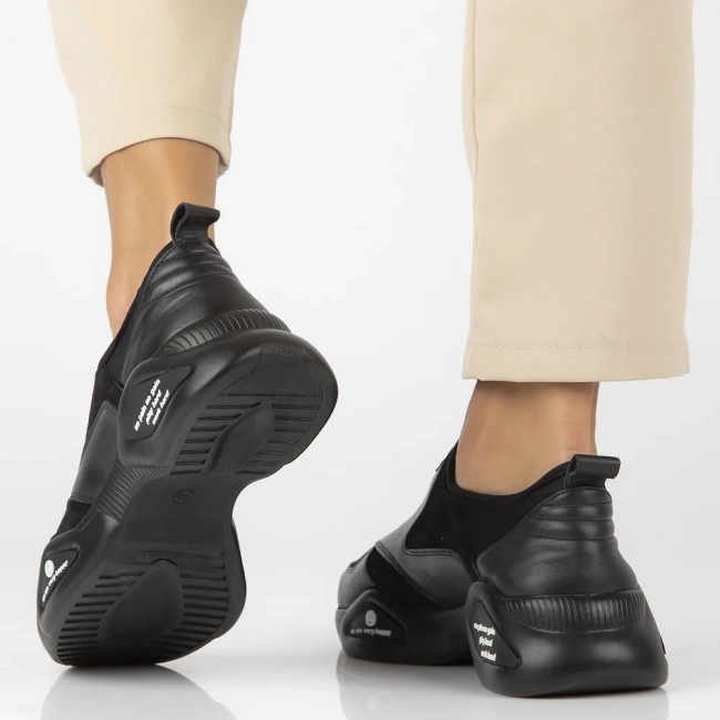 Leather shoes Filippo DP3911/22 BK black