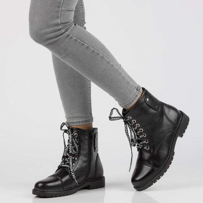 Botki Filippo DBT3069/21 BK czarne