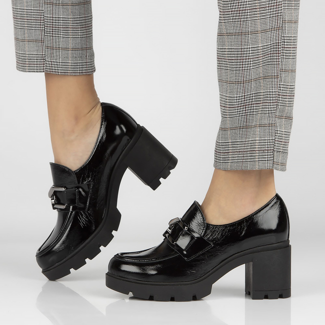 Leather shoes Filippo 20097 black