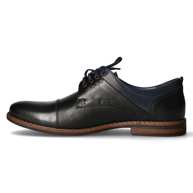 Półbuty Filippo 1731 Czarny-D4