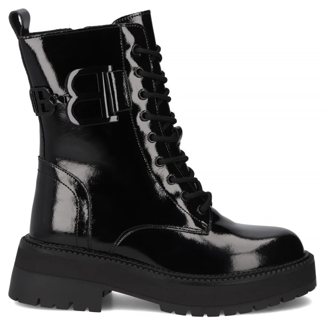 Leather ankle boots Filippo DBT6305/25 BK black