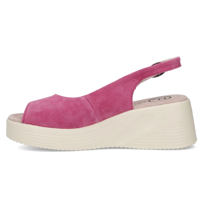 Leather sandals Filippo DS6142/24 FH pink