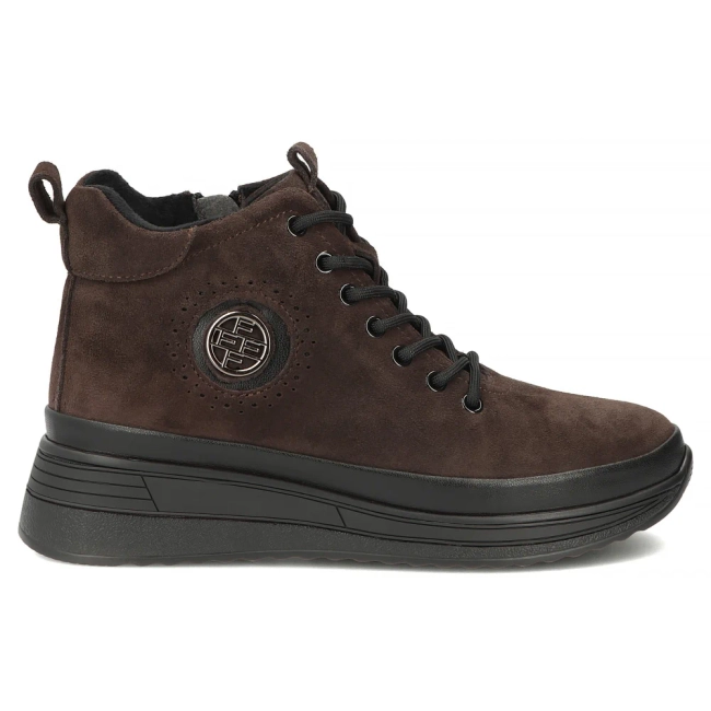 Leather ankle boots Filippo DBT4215/26 D BR brown