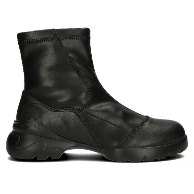 Skórzane botki Filippo DBT4184/22 BK czarne