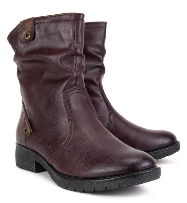 Ankle boots of John 8-25462-21 549 Bordeaux