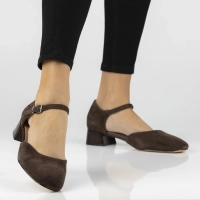 Leather pumps Filippo DP7879/26 D BR brown