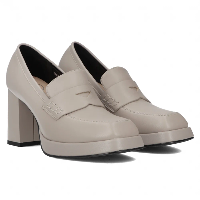 Leather shoes Filippo DP6172/24 BE beige