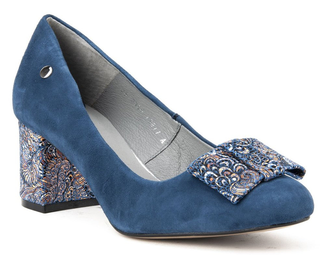 Półbuty Filippo 3356A-17/00-1 Granat