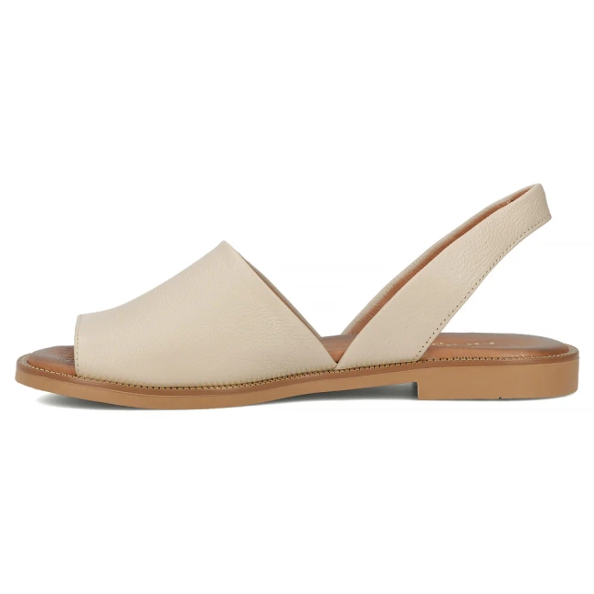 Skórzane sandały Filippo 40327 taupe