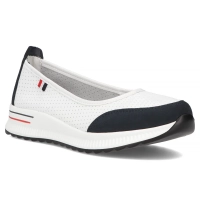 Leather shoes Filippo DP6134/25 WH NV white-navy