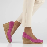 Leather shoes Filippo DP3521/24 FH fuchsia