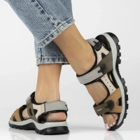 Leather sandals Filippo DS7033/25 BE beige