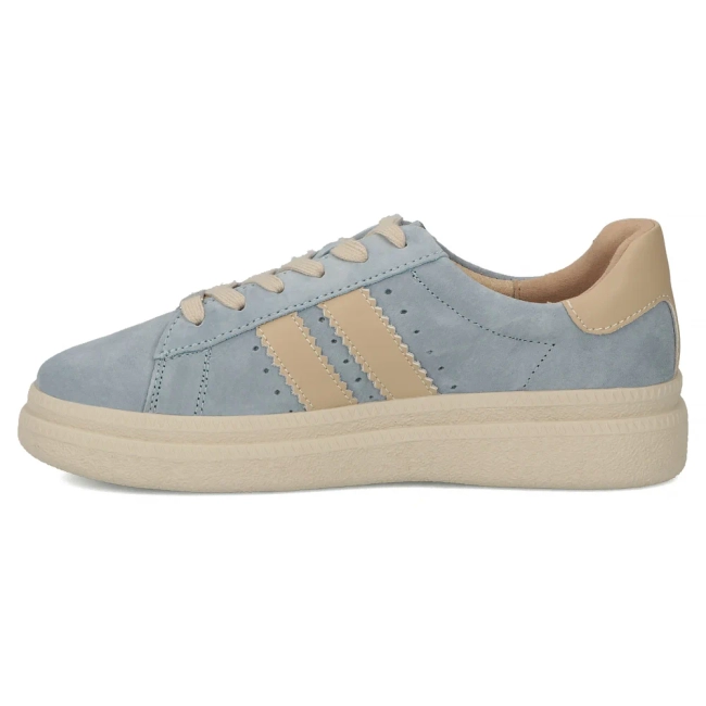 Leather sneakers Filippo DP7499/26 BL blue