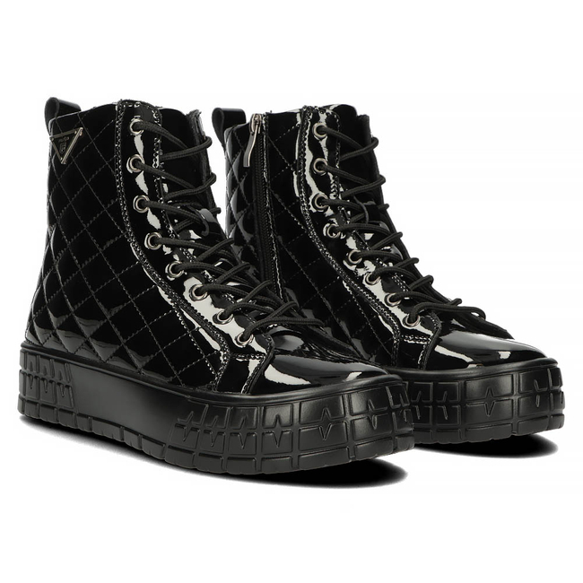 Leather boots Filippo DBT3944/22 BK black