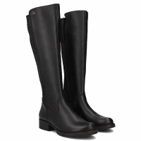Leather boots Rieker Z9591-00 black