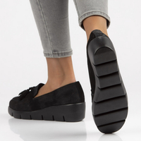 Leather shoes Filippo DP3162/22 BK SU black