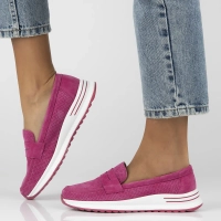 Leather shoes Filippo DP6750/25 FH pink