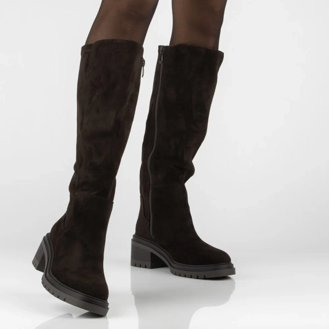 Heeled boots Filippo DKZ8310/26 D BR dark brown