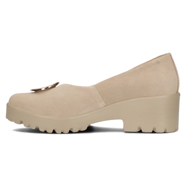 Leather shoes Filippo DP4569/23 BE beige