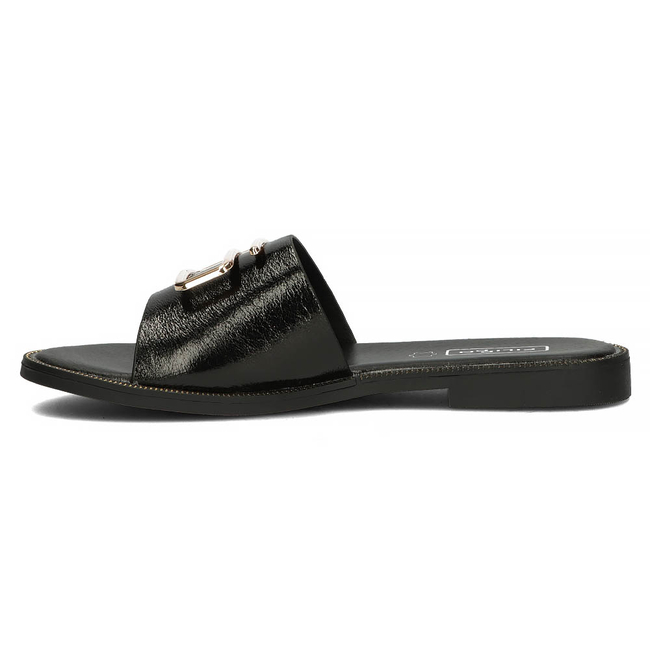 Klapki Filippo DK3701/22 BK czarne