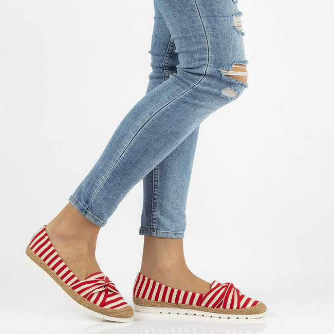 Półbuty Filippo DP1368/20 RD czerwone