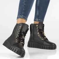 Leather ankle boots Filippo 259 black