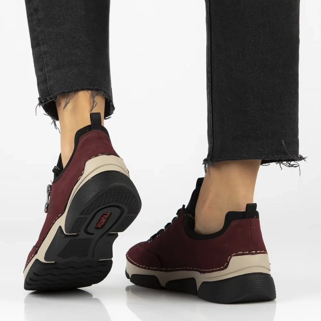 Shoes Rieker 45973-36 red
