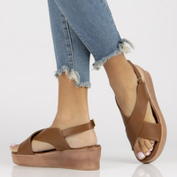 Sandały Filippo DS3609/22 BR brązowe