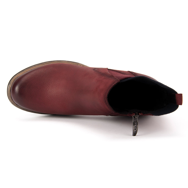 Botki Tamaris 1/1-25317/29 529 BORDEAUX/NAVY