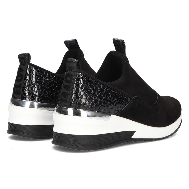 Leather Sneakers Filippo DP1689/21 BK Black