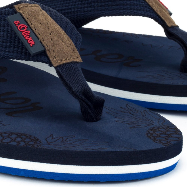 Klapki S.Oliver 5-17203-38 805 Navy