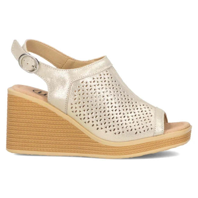 Leather sandals FilippoDS6053/24 GO gold