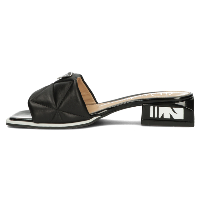 Leather flip-flops Filippo DK3905/22 BK black