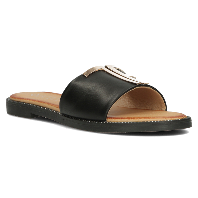 Slippers Filippo DK2103/22 BK black