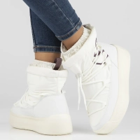 Filippo snow boots with membrane DBT6652/24 WH white