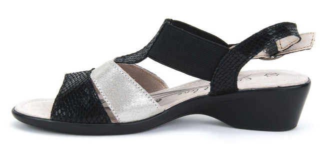 Sandały Filippo DS050/18 BK GO Black Gold