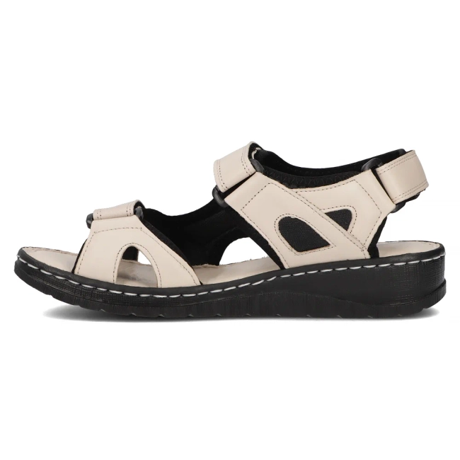 Leather sandals Artiker 52C0294 beige
