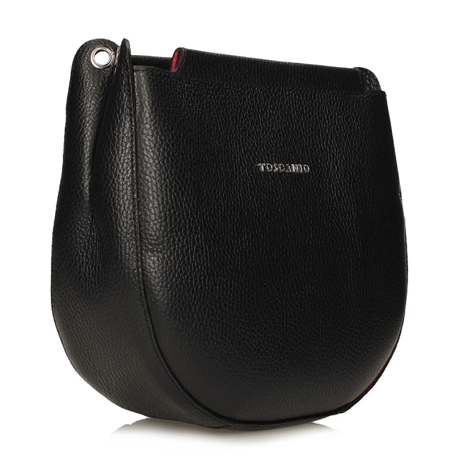 Leather handbag Toscanio 16159 black
