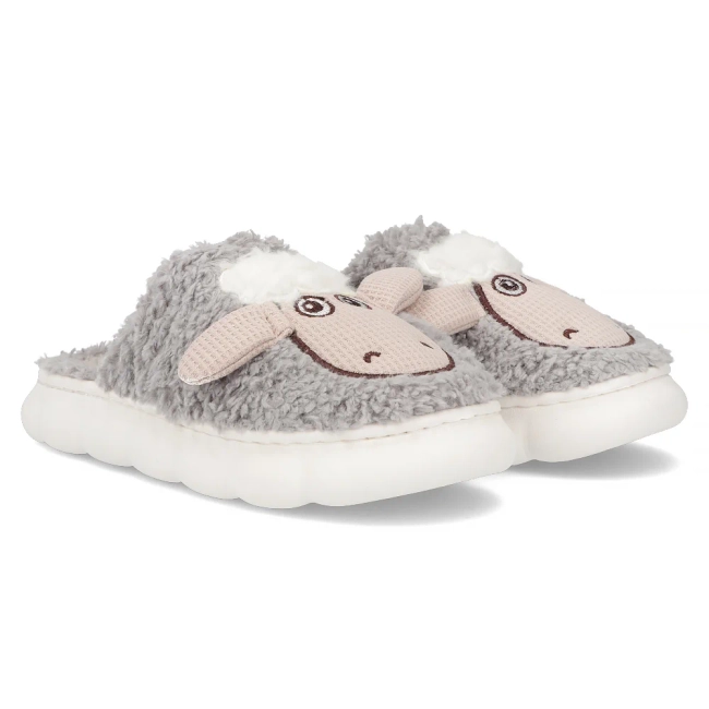 Slippers Filippo DK6683/24 GR grey